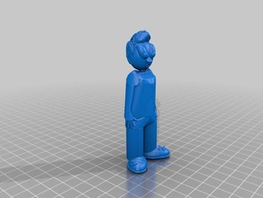 wtt amigo personas de dibujos animados personaje 3d print model - Mito3D