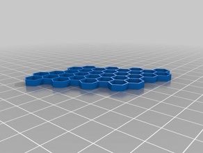 honeycomb test pattern 3d printing tests 3d print model - Mito3D