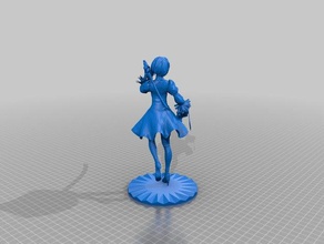 2b figura juegos y juguetes anime chica cuerpo juego 3d print model - Mito3D
