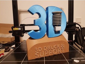 new 3d logo druck & support multicolor printing facebook group hotend 3d print model - Mito3D