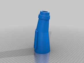 exhaust pipe hobby cosplay larp warmachine 3d print model - Mito3D