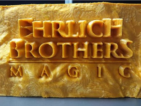 ehrlich brothers logo people 3d print model - Mito3D