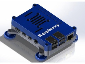 boitier raspberry pi 4 A impressão 3d caso rpi 3d print model - Mito3D