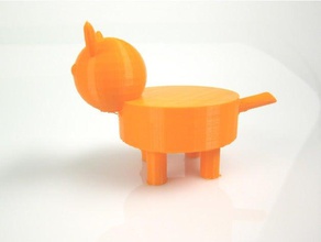cylinder cat math geometry 3d print model - Mito3D