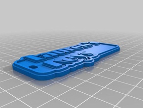 laurens keys keychains customized 3d print model - Mito3D
