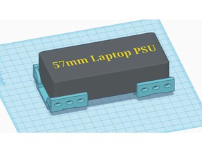 57mm power supply bracket 3d printing 3d print model - Mito3D