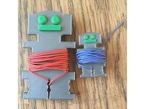 robot bobbins wire thread diy bobbin spool holder 3d print model - Mito3D