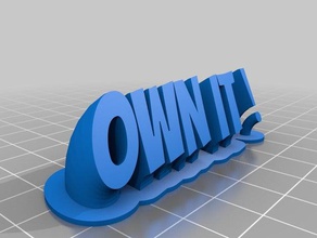 own office customized 3d print model - Mito3D