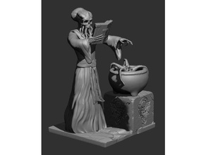 cthulhu morte de um mago brinquedos & games mythos cthulu figurine lovecraft ocultismo 3d print model - Mito3D