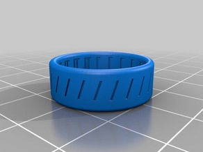 barra staffa anello 85 anelli su misura 3d print model - Mito3D