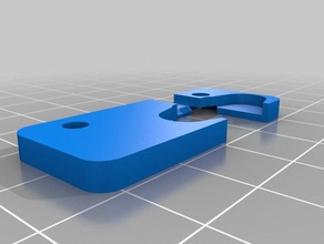 bltouch center mount i3 plus maker select 3d printer parts wanhao 3d print model - Mito3D