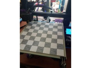 brick floor chess board multi-layer coloring 220x220 checker checkerboard dual color multicolor 3d print model - Mito3D