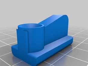 vorreiber einfach única folha de bloqueio do agregado familiar 3d print model - Mito3D