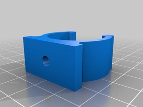 Halter clip Griff-Haken-Aufhänger-Klammer 15mm 25 Teile kundengebundene 3d print model - Mito3D