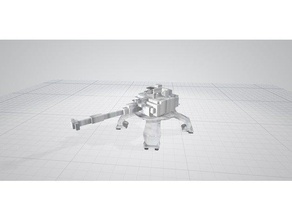 multi-legged tank1 toy & game accessories 3d print model - Mito3D