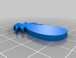 ananaskettenanh dedo la joyería 3d print model - Mito3D
