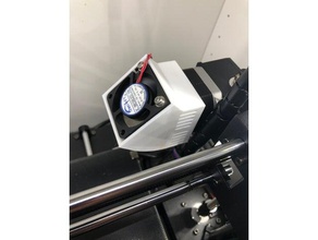 40mm stepper motor cooler angled 3d printers 3d print model - Mito3D