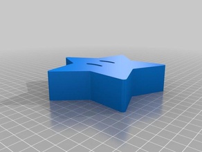 boite etoile mario recipientes rangement 3d print model - Mito3D