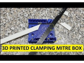 clamping mitre box 40x40x70 3d printing diy 3d print model - Mito3D