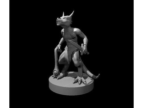 kobold updated games dnd miniature dungeons dragons 3d print model - Mito3D