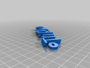 my customized amabz fully iamburny's keyring generator keychains 3d print model - Mito3D