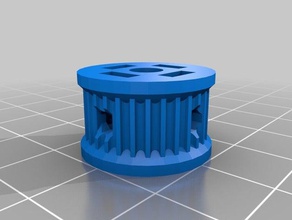 mon personnalisés gt2 engrenage de la poulie renvoi L'imprimante 3d pièces personnalisé 3d print model - Mito3D