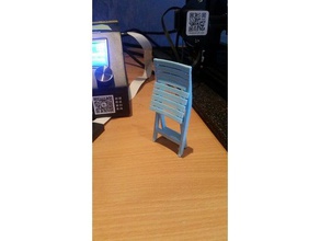 chaise de jardin décor 3d print model - Mito3D
