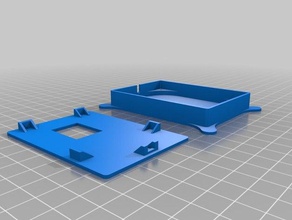 boitier pour plaque d'essai souder 5x7 cm electronics 3d print model - Mito3D