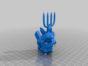 pikachu rateau suzanne sanat 3d print model - Mito3D