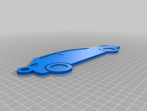 peugeot 208 Schlüsselanhänger keychain 3d print model - Mito3D