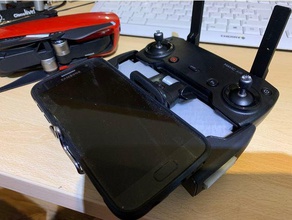 dji mavic remote phone holder r c vehicles spark drone drones iphone air control 3d print model - Mito3D