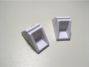 düz nesne dur dekor özelleştirilebilir stand genel fotoğraf tutucu 3d print model - Mito3D