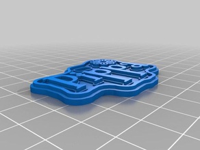 pippa Schilder & logos kundengebundene 3d print model - Mito3D