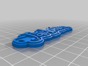 jacke Schlüsselanhänger kundengebundene 3d print model - Mito3D