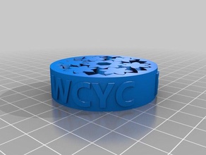 caduta sala glen dei cuscinetti del cambio segni e loghi su misura fidget spinner wcyc 3d print model - Mito3D