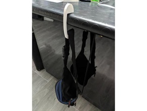 gancho de suspensão gadgets o saco borsa gancio zaino 3d print model - Mito3D