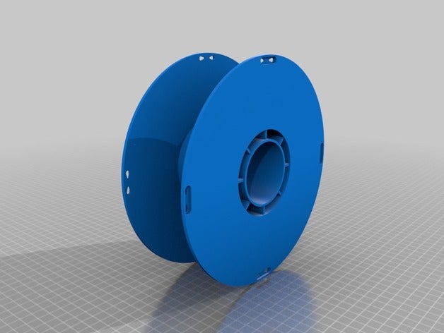 hatchbox spool model 3d printer parts filament 3D print model - Mito3D