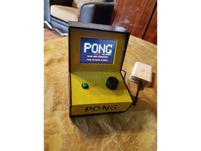 diy pong arcade oyunu oyunlar 3d print model - Mito3D
