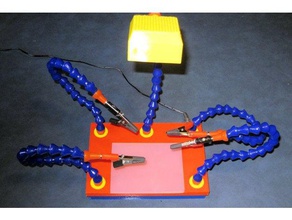 helping hand electronics radio control soldering 3d print model - Mito3D