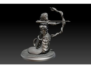 madusa 3d baskı dnd gorgon Yunan mitolojisi 3d print model - Mito3D
