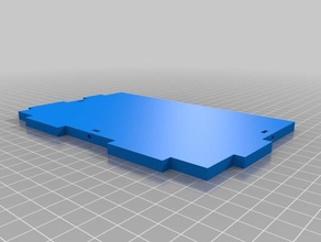 folgertech ft-6 lado del panel eléctrico Impresora 3d de las piezas ft6 3d print model - Mito3D