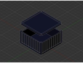 caixa de munição 2 A impressão 3d 3d print model - Mito3D