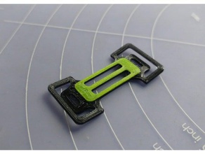 com um palito de moldura simples montagem bateria r c veículos suporte da drone kabab fpv quadro 3d print model - Mito3D