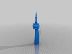 cn tower my twitchtv stream - probably isn't useful you sculptures 3d print model - Mito3D