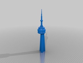 cn tower meu twitchtv stream - provavelmente não é útil a você esculturas 3d print model - Mito3D