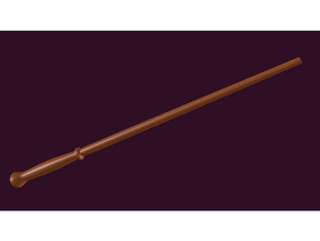 molly weasley's wand scans & replicas weasley 3d print model - Mito3D