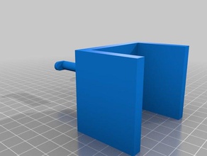 ikea 2 inch shelf hook attachment organization 3d print model - Mito3D