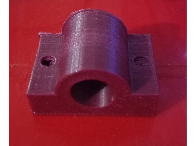 8mm linear bearing mount 3d printer parts lm8uu 3D print model - Mito3D
