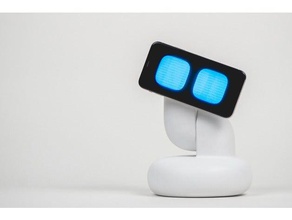 emoto ai sidekick robotics art charger iphone stand phone servo smartphone holder 3d print model - Mito3D