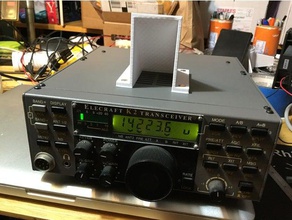 sound deflector elecraft k2 audio amateur radio 3d print model - Mito3D